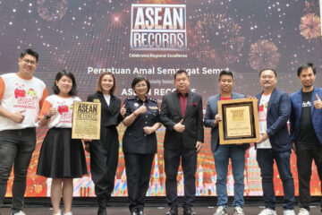 Persatuan Amal Semangat Semut Receives ASEAN Record for First and Largest Nationwide Anti-Scam Movie Awareness Campaign for Orphanages with PDRM