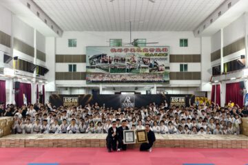 Kelab Taekwondo Triumph Achieve Sets ASEAN Records Milestone with 16,888 Boards Broken in Under 10 Minutes