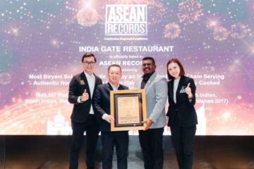 Restaurant India Gate Recognised by ASEAN Records for Record-Breaking Biryani Sales Across Malaysia’s Multi-Outlet Indian Restaurant Chain