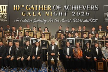 205 Records in One Night: ASEAN Records and ASIA Records Present 62 New Records at the 10th Gather of Achievers