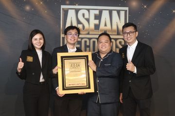 NeckPro Basinov has been officially recognised by ASEAN Records for its full-size cervical cooling pillow, assessed by a professional chiropractic body