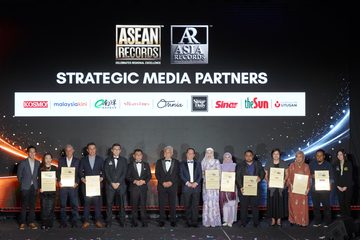 Nine Media Partners Honoured by ASEAN Records and ASIA Records at the 10th Gather of Achievers Gala Night 2026